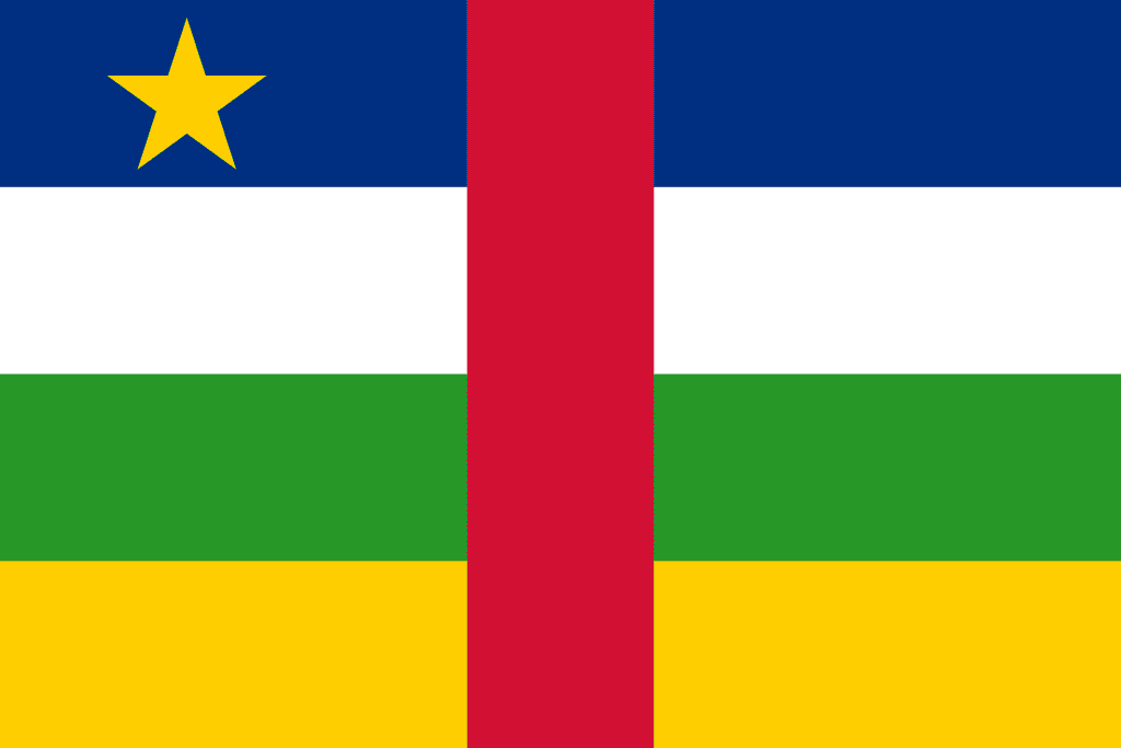 Flag of Central African Republic