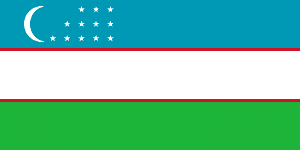 Flag of Uzbekistan