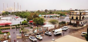 a view over Sana’a, Yemen