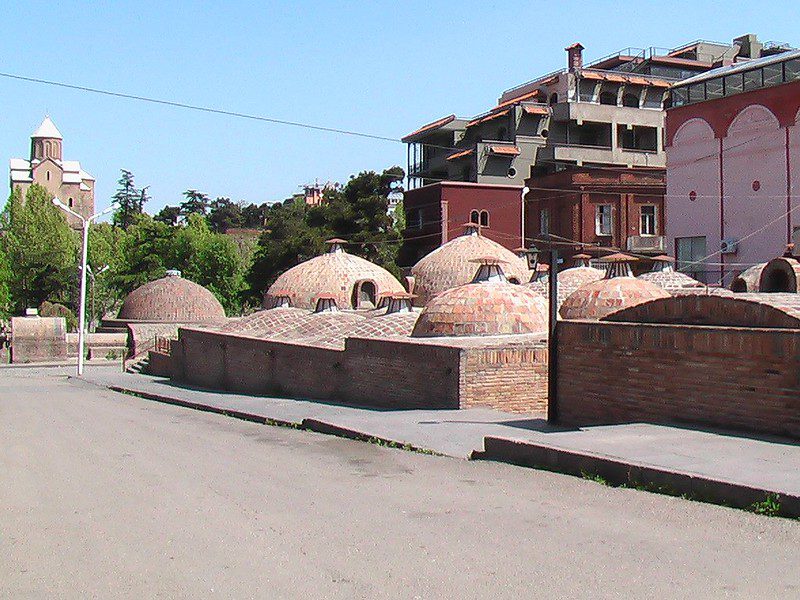 sulfur baths in Tbilisi