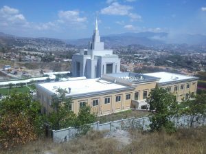 Mormon temple in Tegucigalpa