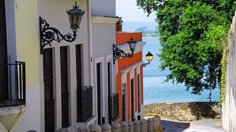 An alley in Puerto Rico