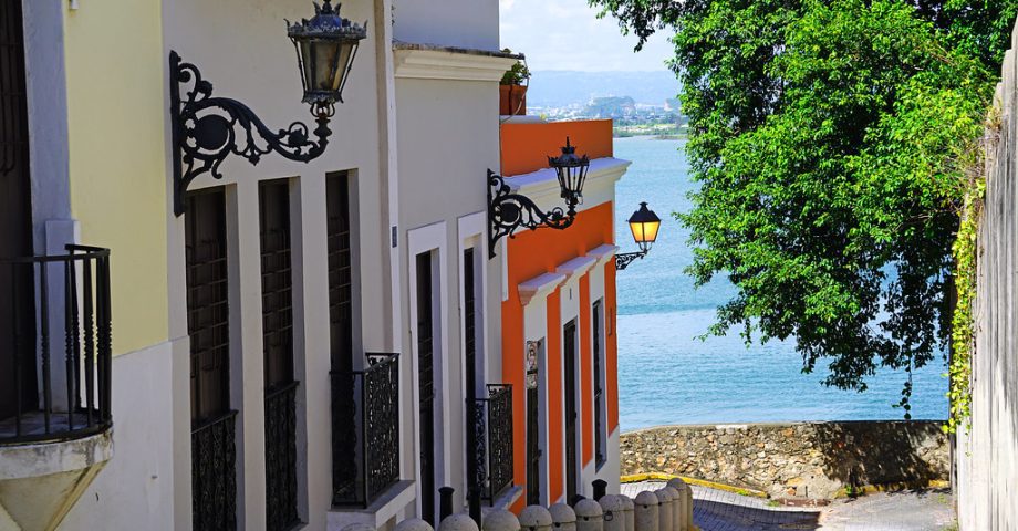 An alley in Puerto Rico