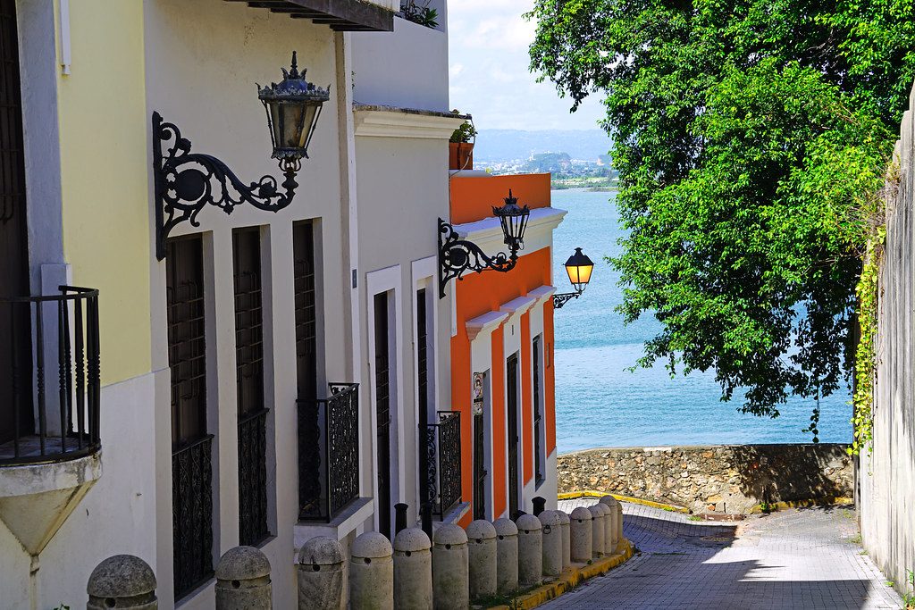 An alley in Puerto Rico