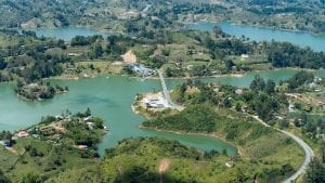 El Peñón de Guatapé, Colombia