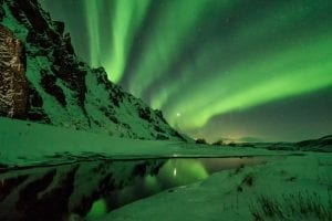 Northern Lights, Thórsmörk, Iceland