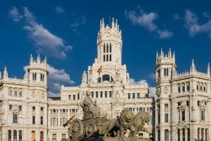 Cathedral in Madrid, Spain