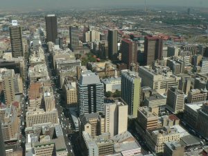 Panorama of Johannesburg