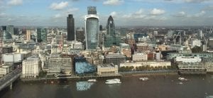 The view from The Shard