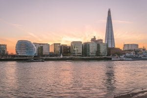 A view of The Shard, London