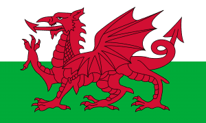 The Welsh Flag - The Red Dragon