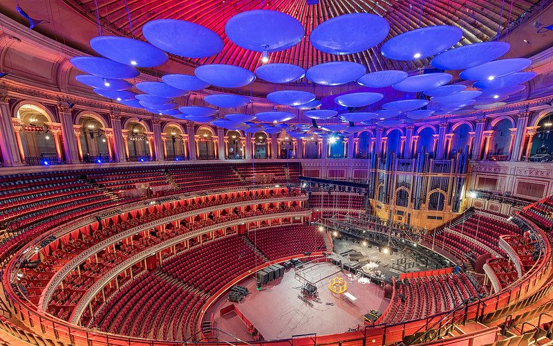 The Royal Albert Hall with no act