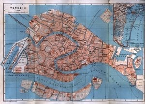 Map of Venice