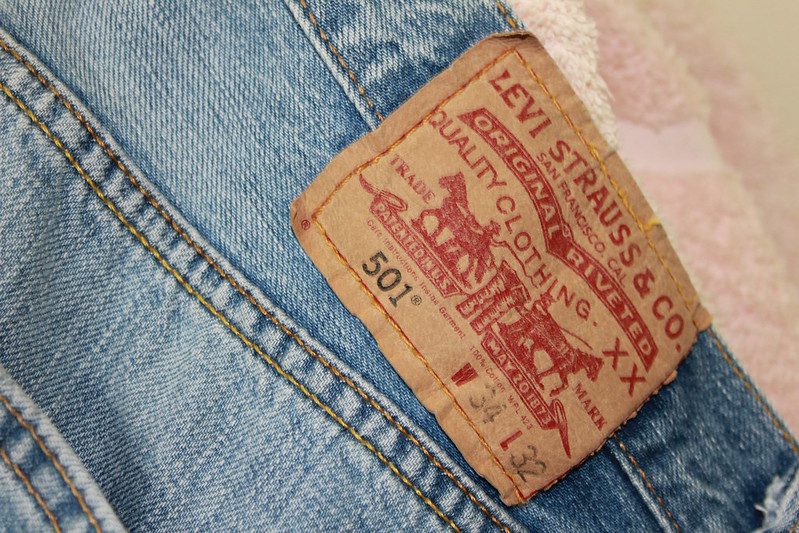 double horse Levi's patch