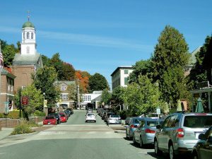 A New Hampshire town's Main Street