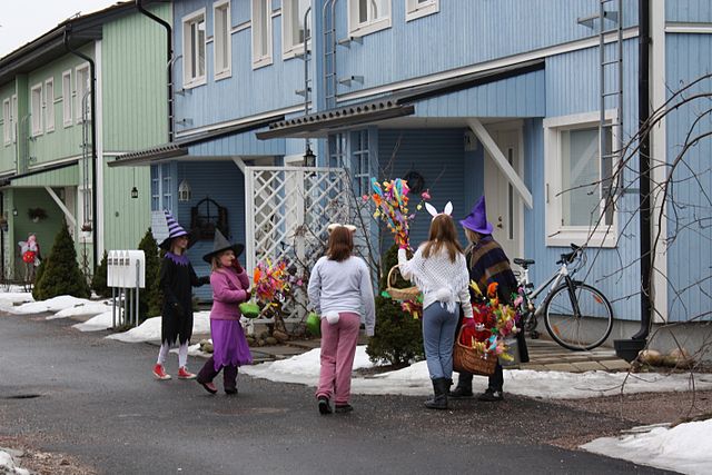 Easter witches of Finland