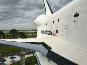 The Challenger Space Shuttle at NASA