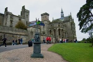 The main historic house at Alton Towers