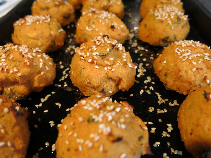 sweet potato falafel