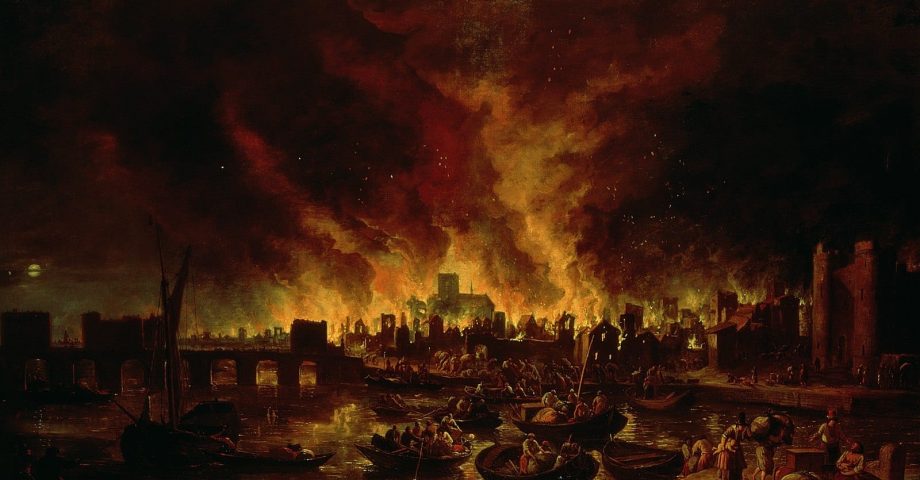 facts about the great fire of london