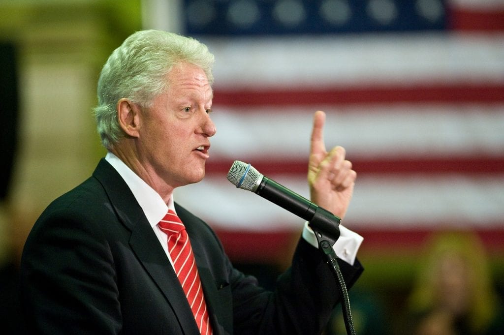 Bill Clinton. US President 1993 to 2001