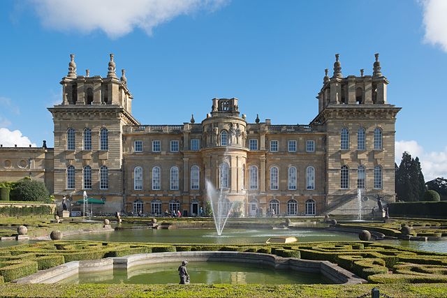 Blenheim Palace west facade