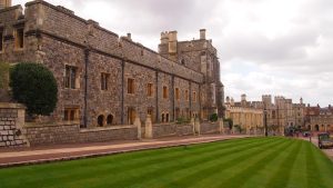 inside the castle walls