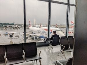 A 747 at the terminal 