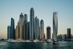 Dubai skyline, UAE