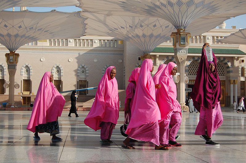 gathering for the Hajj