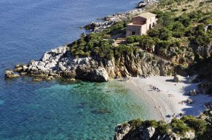 a Sicilian beach