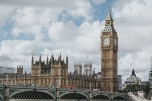 The Houses of Parliament and Big Ben, London