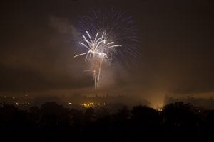 Fireworks explosion