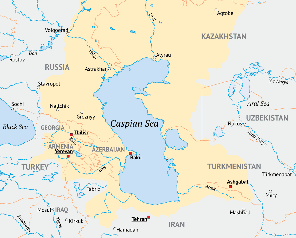 facts about the Caspian Sea