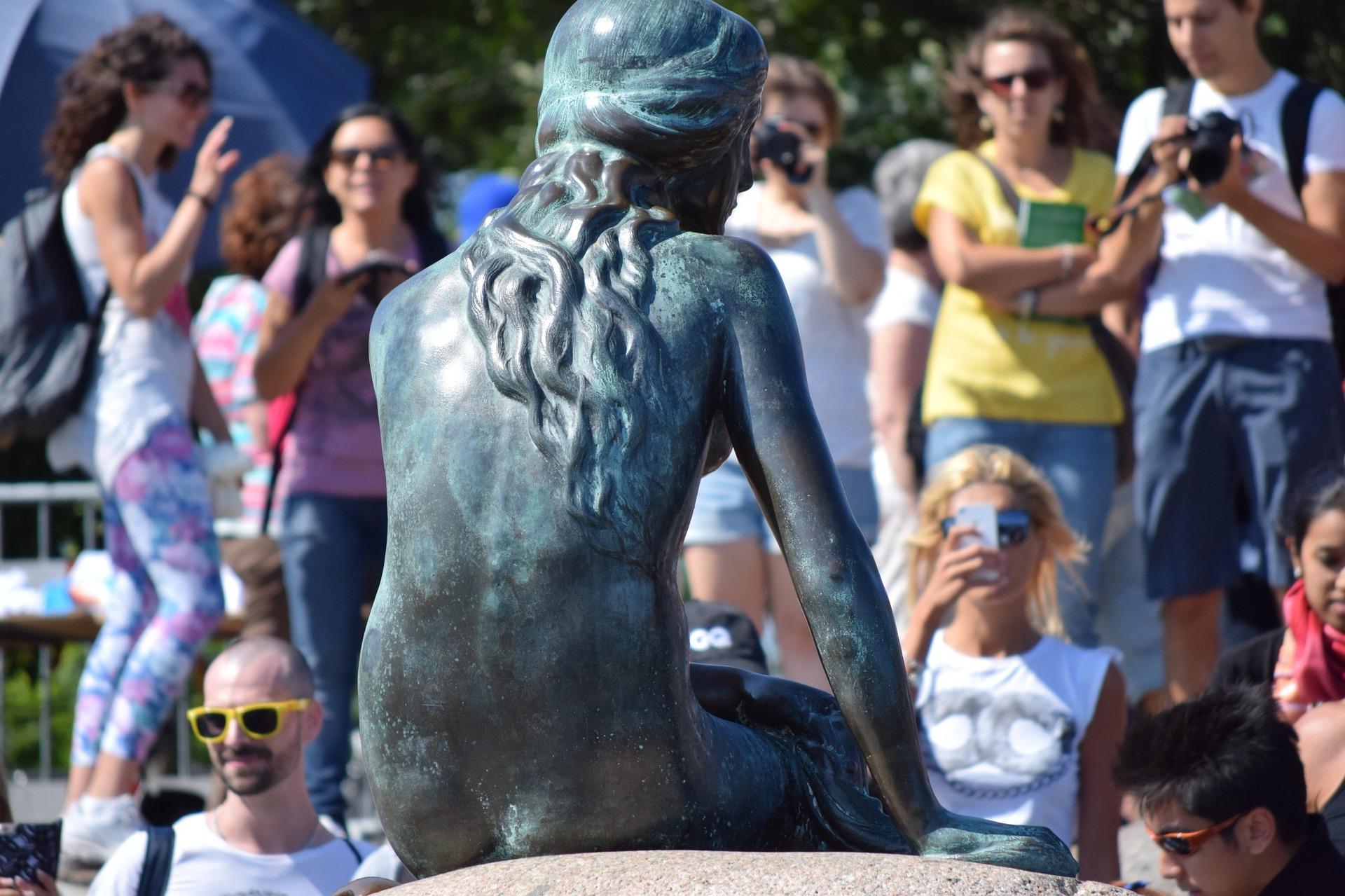 Copenhagen Mermaid Sculpture