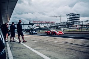 race meeting at Silverstone