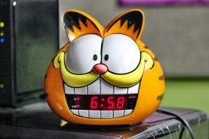 Garfield Alarm Clock