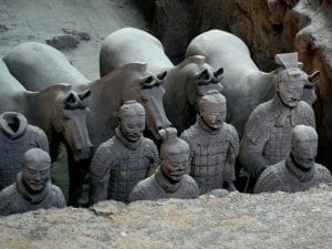 Terracotta Army Horses and Warriors 