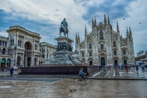 Duomo square, Milan