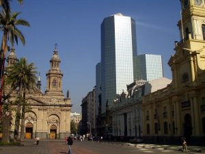 Santiago city centre, Chile