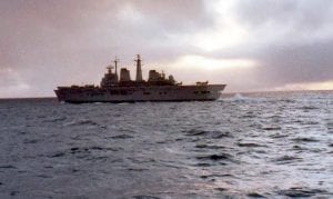 HMS Invincible, 1982