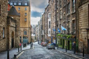 Edinburgh city centre, Scotland