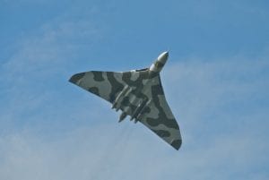 A Royal Air Force Vulcan Bomber