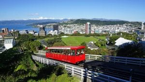 Cable car, Wellington, New Zealand 