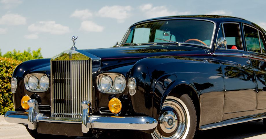 a 1950s Rolls Royce