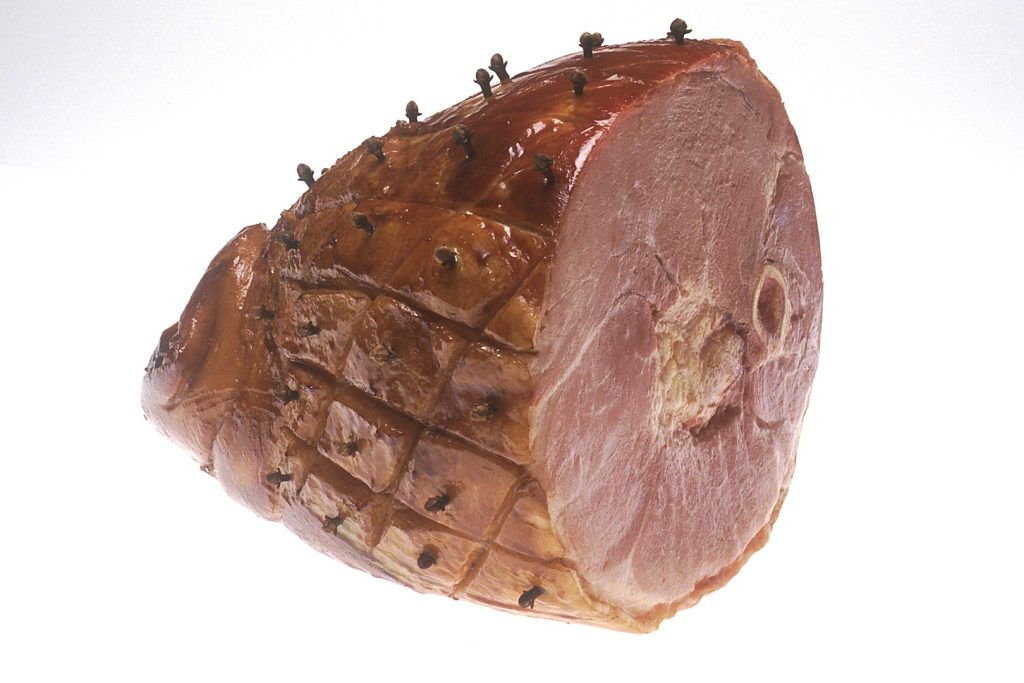 half of a ham