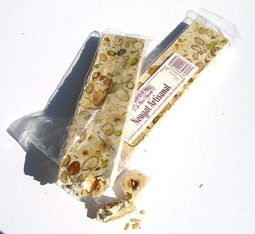 bars of nougat