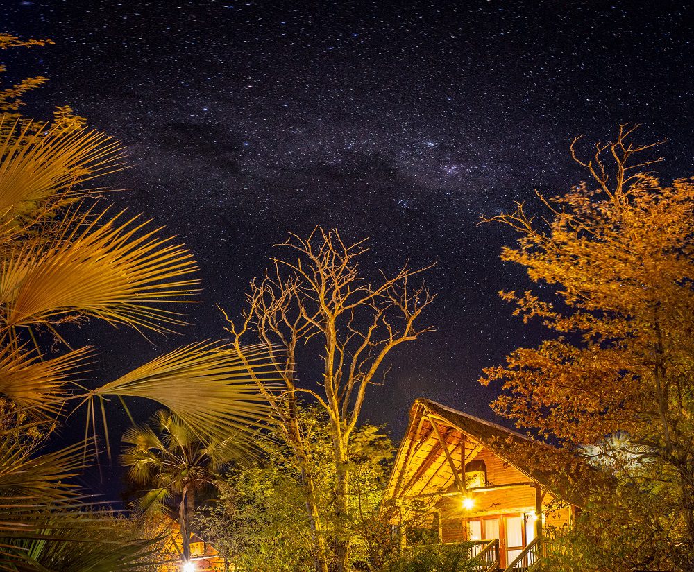 Stargazing in Kalahari Desert