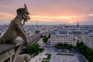 Notre Dame gargoyle 