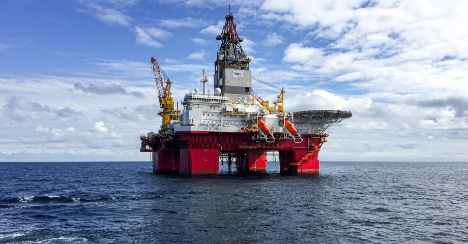 Oil Rig in the sea